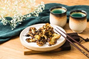 Couve flor teriyaki receita com