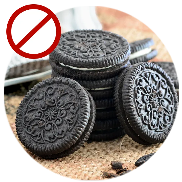 sqf nutricao alimentos nao permitidos biscoitos