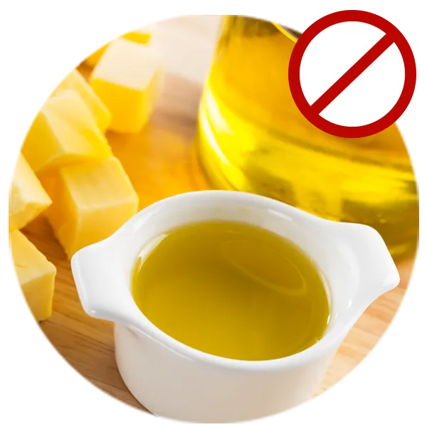 sqf nutricao alimentos nao permitidos oleos